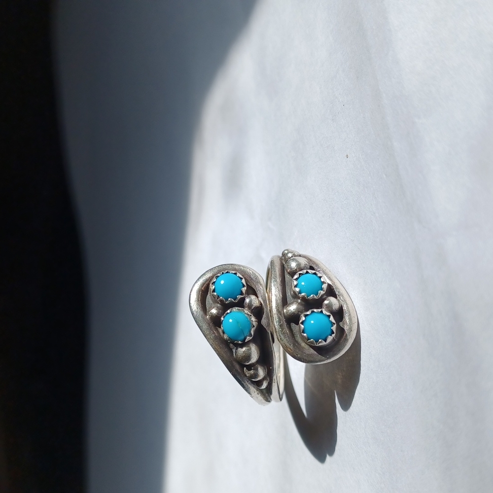 SS TURQUOISE RING - Picture 3 of 8